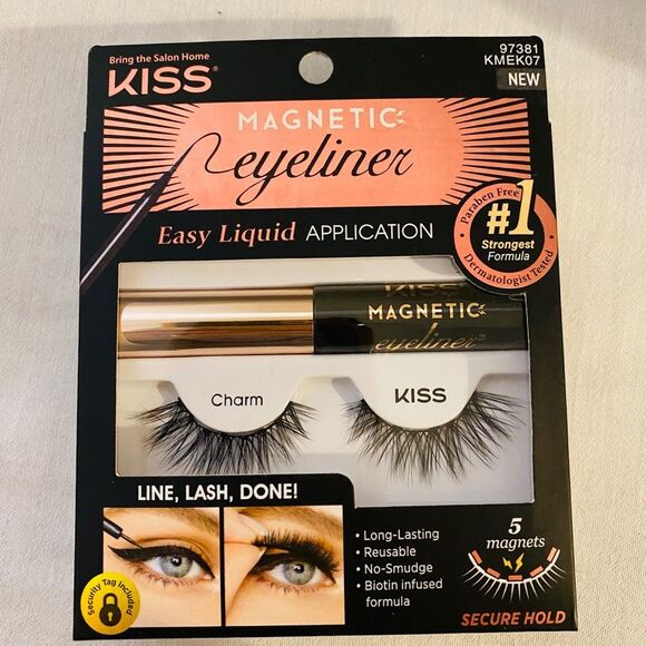 Kiss magnetic liner lash kit. Charm M41 - Picture 1 of 5